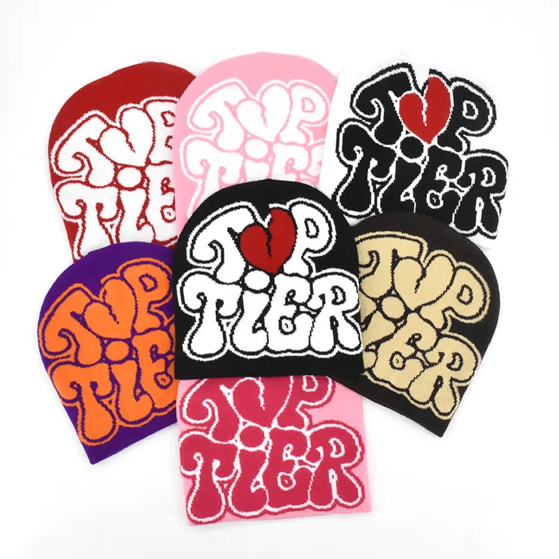 FlyShtFitsUK "Top Tier" Grunge Y2k Beanies